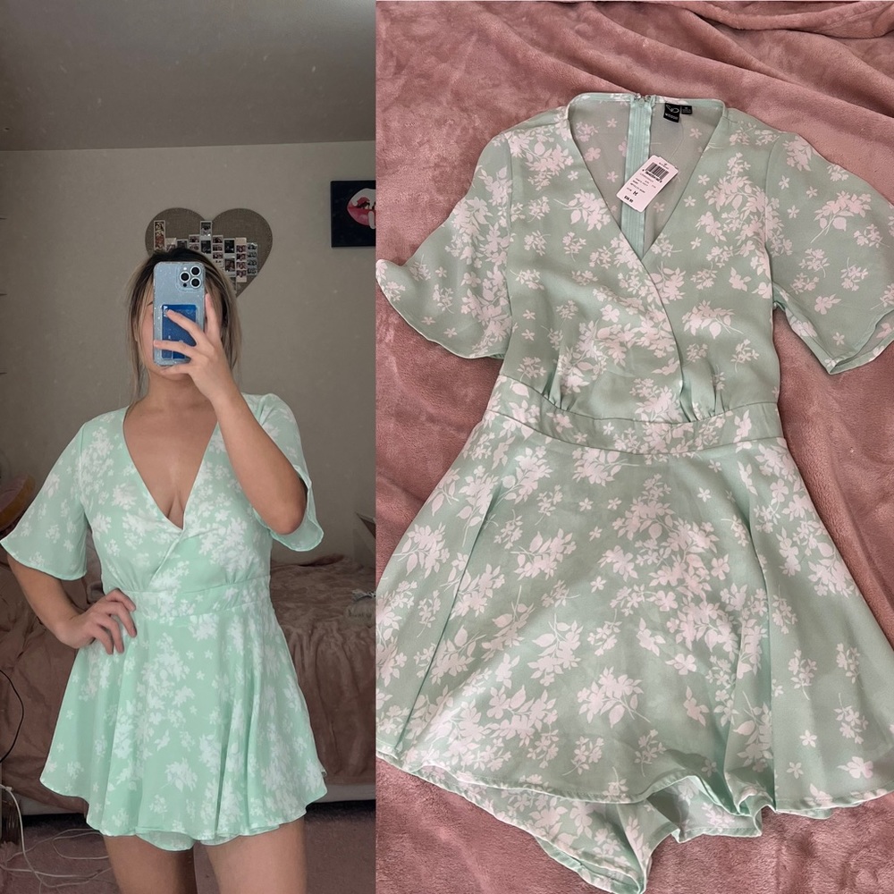 Green romper